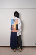 Load image into Gallery viewer, LAYER L/ST w/print WHT*dust/02