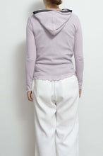 画像をギャラリービューアに読み込む, RIB ZIP-UP HOODIE_01 size/PNK
