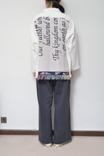 Load image into Gallery viewer, WHT FRINGE RUG L/S SH_01
