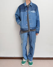 画像をギャラリービューアに読み込む, PANEL DENIM BLOUSON/毎日だ/02 size B
