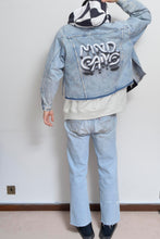 Load image into Gallery viewer, DENIM * MELTON BLOUSON_NAVY_MIND GAME
