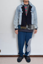 Load image into Gallery viewer, DENIM * MELTON BLOUSON_NAVY_MIND GAME
