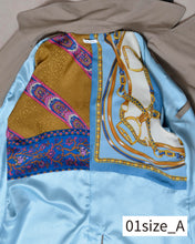 将图片加载到图库查看器，Flower charm pea coat / peach skin
