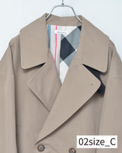 将图片加载到图库查看器，Flower charm pea coat / peach skin
