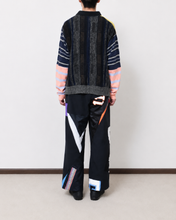 画像をギャラリービューアに読み込む, PANEL L/S POLO / SUMMER KNIT/02 size_B
