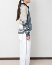 画像をギャラリービューアに読み込む, PANEL L/S POLO / SUMMER KNIT/01 size
