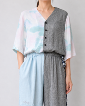 将图片加载到图库查看器，SHORT SLEEVE JUMP SUIT / FLORAL / 00 size_A

