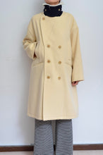 Load image into Gallery viewer, YELW ANGORA MELTON P-COAT_01 size
