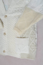 画像をギャラリービューアに読み込む, SWITCHING KNIT C/D（FISHERMAN&#39;S SWEATER)_GREEN_01
