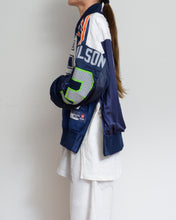 Load image into Gallery viewer, CUT UP MA-1 / FOOTBALL T / BLUE / 01size
