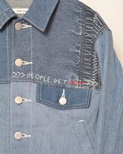 โหลดรูปภาพลงในเครื่องมือใช้ดูของ Gallery [สินค้าพรีออเดอร์ 26-27AW] เสื้อแจ็คเก็ตยีนส์ easy panel "PGR"
