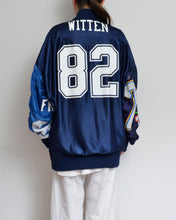 Load image into Gallery viewer, CUT UP MA-1 / FOOTBALL T / BLUE / 02 size
