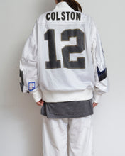 Load image into Gallery viewer, CUT UP MA-1 / FOOTBALL T / WHT / 01 size_A
