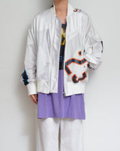 Load image into Gallery viewer, CUT UP MA-1 / FOOTBALL T / WHT / 01 size_B
