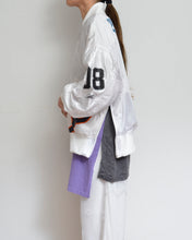 Load image into Gallery viewer, CUT UP MA-1 / FOOTBALL T / WHT / 01 size_B
