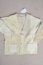 Load image into Gallery viewer, SWITCHING KNIT C/D（FISHERMAN&#39;S SWEATER)_YELLOW_01
