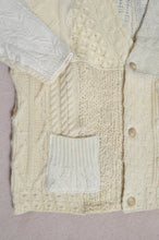 Load image into Gallery viewer, SWITCHING KNIT C/D（FISHERMAN&#39;S SWEATER)_YELLOW_01
