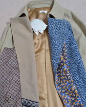 Load image into Gallery viewer, FLORAL TRENCH COAT/BEIGE/01 size B
