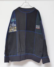 将图片加载到图库查看器，Panel sweat pullover contrast stitch / 02size_A
