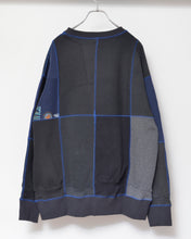 将图片加载到图库查看器，Panel sweat pullover contrast stitch / 02size_A
