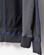 将图片加载到图库查看器，Panel sweat pullover contrast stitch / 02size_A
