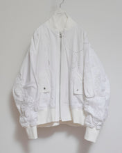 画像をギャラリービューアに読み込む, CUT UP MA-1 / TABLE CLOTH / 01 size C
