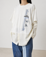 이미지를 갤러리 뷰어에 로드 , Fake layered T-shirt / WHITE_A
