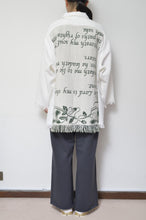 画像をギャラリービューアに読み込む, WHT FRINGE RUG L/S SH_02size_B
