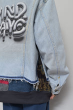 Load image into Gallery viewer, DENIM * MELTON BLOUSON_BEIGE_MIND GAME
