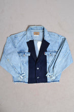 Load image into Gallery viewer, DENIM * MELTON BLOUSON_NAVY_MIND GAME
