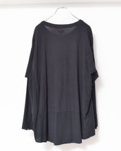 画像をギャラリービューアに読み込む, Fake layered T-shirt / BLACK_B
