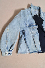 Load image into Gallery viewer, DENIM * MELTON BLOUSON_NAVY_MIND GAME
