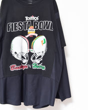 Load image into Gallery viewer, Fake layered T-shirt / BLACK_C
