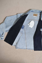 Load image into Gallery viewer, DENIM * MELTON BLOUSON_NAVY_MIND GAME
