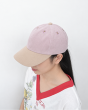 将图片加载到图库查看器，Flower eyelet cap / Pink
