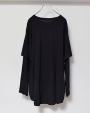 画像をギャラリービューアに読み込む, Fake layered T-shirt / BLACK_G
