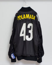 Load image into Gallery viewer, CUT UP MA-1 / FOOTBALL T / BLACK / 02 size
