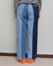 画像をギャラリービューアに読み込む, PANEL DENIM SLACKS / 01 size B
