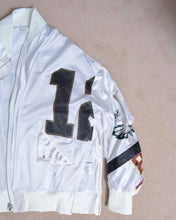 画像をギャラリービューアに読み込む, CUT UP MA-1 / FOOTBALL T / WHT / 02 size
