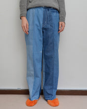 Load image into Gallery viewer, PANEL DENIM SLACKS / 02 size A
