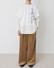 이미지를 갤러리 뷰어에 로드 , Fake layered T-shirt / WHITE_A
