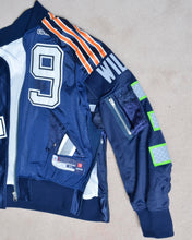 Load image into Gallery viewer, CUT UP MA-1 / FOOTBALL T / BLUE / 01size
