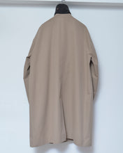 将图片加载到图库查看器，Flower charm pea coat / peach skin
