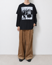 画像をギャラリービューアに読み込む, Fake layered T-shirt / BLACK_G
