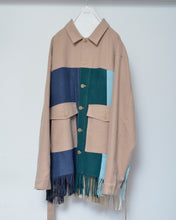 画像をギャラリービューアに読み込む, Muffler short blouson / Beige_A
