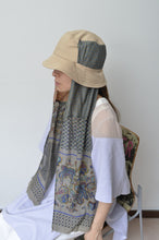 画像をギャラリービューアに読み込む, SCARF DROOPY BUCKET HAT_BEG_04
