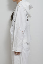 画像をギャラリービューアに読み込む, TABLE CLOTH ZIP-UP HOODIE/WHT/01 size_002
