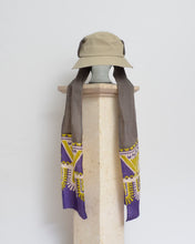 Load image into Gallery viewer, DROOPY SCARF BUCKET HAT / BEIGE
