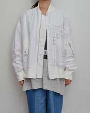 画像をギャラリービューアに読み込む, CUT UP MA-1 / TABLE CLOTH / 01 size C
