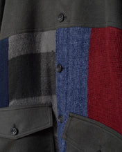 将图片加载到图库查看器，Muffler short blouson / Charcoal_B
